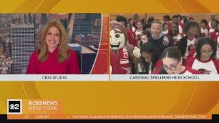 Class Act with Chris Wragge dances into Cardinal Spellman High School