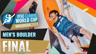 IFSC Mens Final World Cup Innsbruck 2024