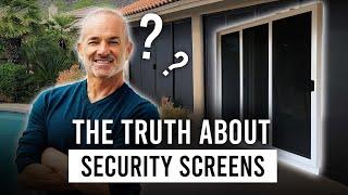 Before you buy Security Screens. WATCH THIS