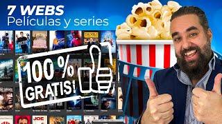 7 webs para ver películas y series GRATIS 2023