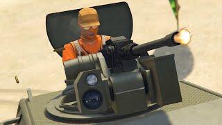 Shooting Down Pathetic Trash Bags In GTA Online PS5