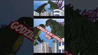 Godzilla jr vs Godzilla 2000 #godzillacartoon #kaijumoments #godzillaxkongthenewempire