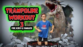 Trampoline Workout Part 3    Trampoline Workout For Kids    PE Bowman