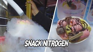 Chiki Asap Viral Snack Keluar Asap Es Nitrogen