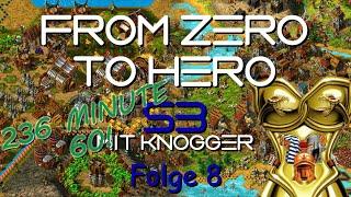 Siedler 3 Zero to Hero Folge 8 Amazonen random 1h Aufbau - 236 60min ft. S3 Weltmeister KnoGGer