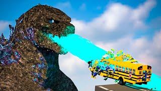 Cars vs Godzilla  Teardown
