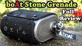 boAt Stone Grenade Bluetooth Speaker Review Sound Test Worth at RS-1399?