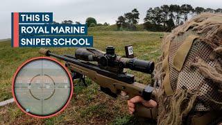 Exclusive access Mastering marksmanship - module one of Royal Marines sniper school  Part one