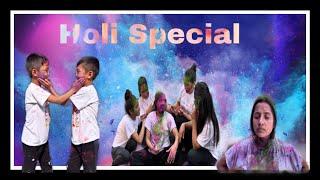 Peoples’ in Holi  Funny Video  Smarika  Jvin  Jvis 