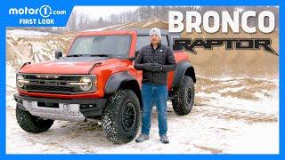 2022 Ford Bronco Raptor First Look Up-Close Details