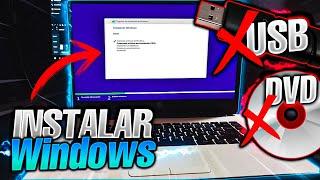 Tutorial Instalar Cualquier Windows sin MEMORIA USB ni DVD 