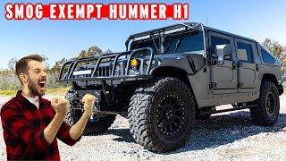 SMOG EXEMPT HUMMER H1 SLANT BACK