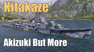 Kitakaze Akizuki But More  World of Warships Legends  4k