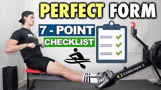 The Official 2024 Rowing Form Checklist PERFECT STROKE