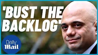 Covid-19 UK Sajid Javid unveils NHS plan to wipe out long waits for health care