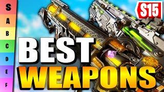 RANKING The BEST WEAPONS In Apex Legends Season 15