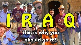 Why you should road trip Iraq. Visited the Yazidi holy temples and made new friends for life