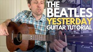 Yesterday by The Beatles Guitar Tutorial - Guitar Lessons with Stuart