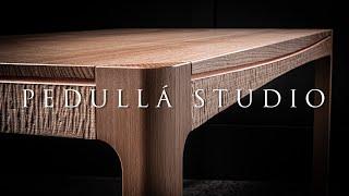PEDULLA STUDIO  Building a Writing Desk with Copper Leaf Shadow Lines