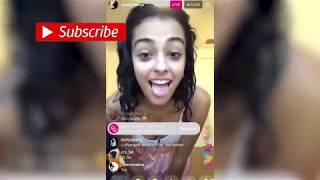 Malu Trevejo Instagram Live w BF  2020