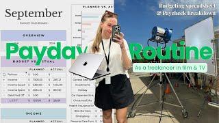 PAYDAY ROUTINE   Budget tracker saving and investing