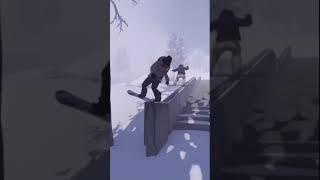 Spring sesh in Petrov  #shreddersgame #snowboarding #gaming #remix #shorts #forridersbyriders
