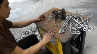 electric scroll bending machine  wrought iron machine