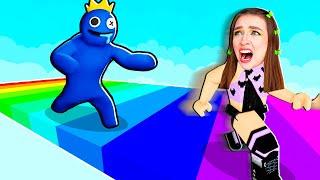 РОБЛОКС КЛИКЕР но РАДУЖНЫЕ ДРУЗЬЯ   Rainbow Friends Race