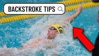 How to master Backstroke Swimming  Tips & Drills from an NCAA Champion