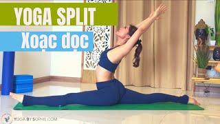 Yoga XOẠC DỌC SPLIT đơn giản hiệu quả - GIÃN CƠ CHÂN sâu 27 phút mọi trình độ