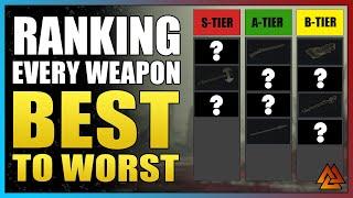 New World Make Sure to Use the BEST Weapons You Can Weapon Tier List