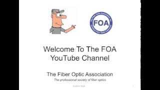 Welcome To The FOA YouTube Channel