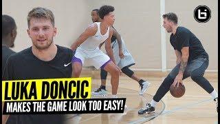 Luka Doncic Shows Off SMOOTH Game At Pro Open Run Monta Ellis Still a MAJOR BUCKET