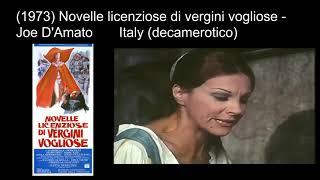 Other Italian historical peplum and adventure movies 1973 The Sexbury Tales