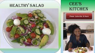 #HEALTHY SALAD RECIPE EAT TO STAY IN SHAPE  MAINTAINS FLAT BELLY