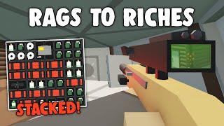 I WENT FROM RAGS TO RICHES LIVE - Unturned Vanilla