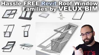 Hassle FREE Revit Roof Window Families by VELUX BIM