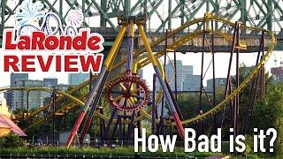 La Ronde Review  Is it Still the Worst Park Ever? Montreal Canada Six Flags Theme Park