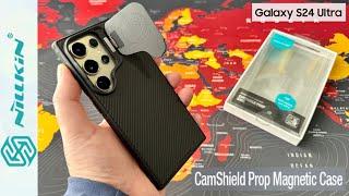 Nillkin Camshield Prop Magnetic Camera protective cover case for Samsung Galaxy S24 Ultra