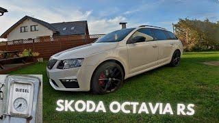 Skoda Octavia RS  w Dieslu  Silnik 2.0TDI 184km 390nm Testrecenzjapomiar przyspieszenia 0-100