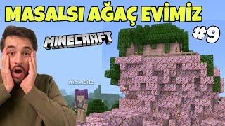 DEV MASALSI AĞAÇ EV YAPTIK -MİNECRAFT SURVIVAL