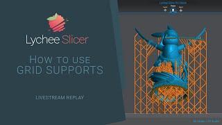 Discover a new way of supporting your 3d models  the grid supports  - Lychee Slicer