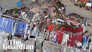 Acapulco drone footage shows destruction wreaked by Hurricane John