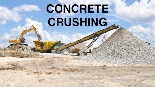 Concrete Crushing - Recycling Concrete