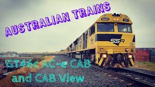 Australian GT46c-ACe Locomotive Cab