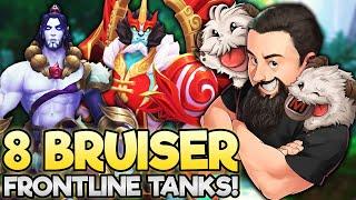 8 Bruiser - Beefy Boys Beating Bad Boards  TFT Inkborn Fables  Teamfight Tactics