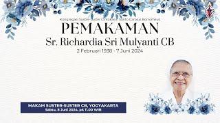 Pemakaman Sr. Richardia Sri Mulyanti CB