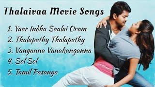 Thalaivaa Songs  Thalapathy Vijay  Amala Paul  G. V. Prakash Kumar