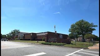 Americus Georgia-South Georgia Technical College-and Oakwood RV Park Driving Tour