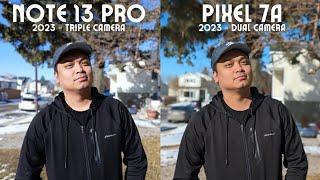 Redmi Note 13 Pro vs Pixel 7a camera comparison Which midrange phone is better?